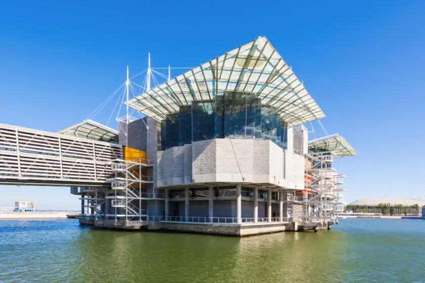 Oceanarium Lizbona budynek