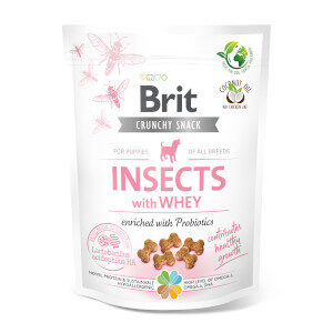 Brit Care Dog Crunchy Cracker Insect & Whey Puppy