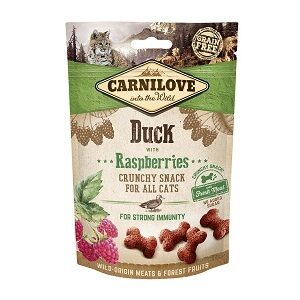 Carnilove Cat snack Duck & Raspberries