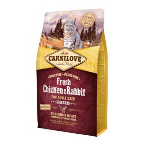 Carnilove Cat Fresh Chicken Rabbit Gourmand for Adult