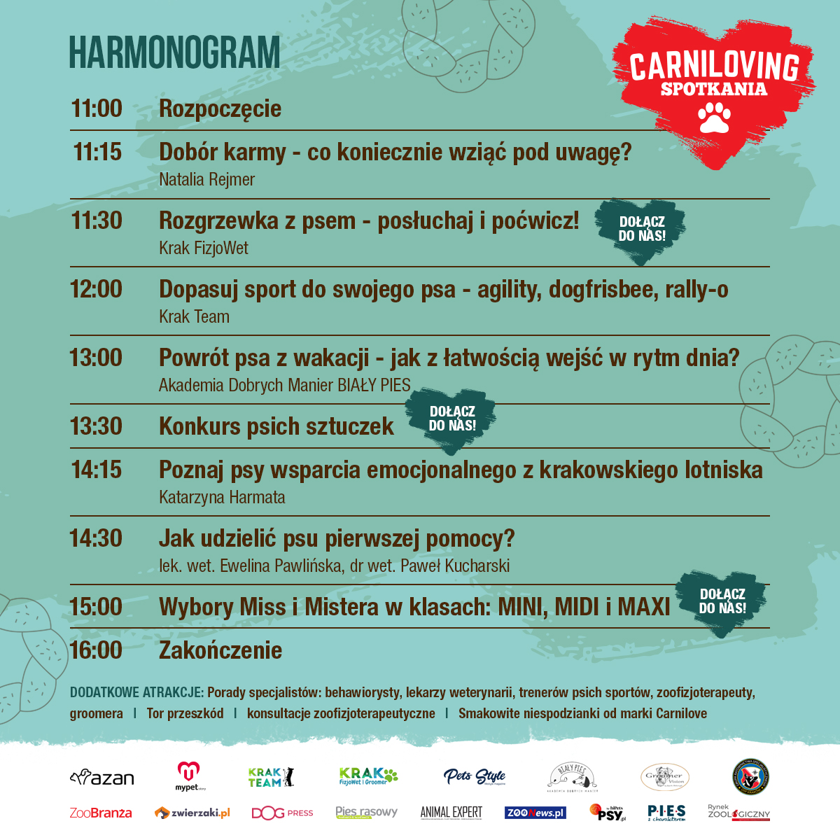 Carniloving Kraków – spotkanie dla wielbicieli zwierząt. Warto przyjść!